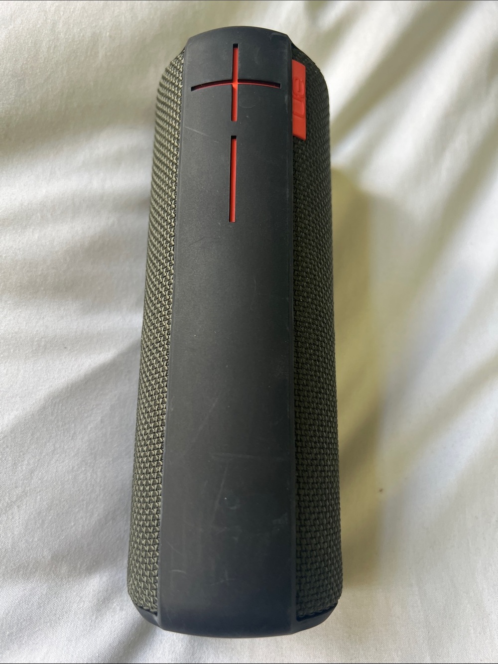 Logitech Portable Bluetooth Speaker in Black with Red Accents